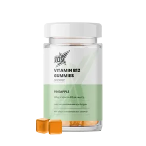 10X Athletic B12 Gummies 60Softgels Pineapple