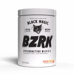 Black Magic BZRK Pre-Workout 487.5g Peach Rings
