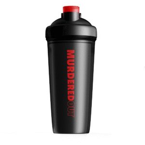 Murdered Out Smartshake Shaker 600ml Black & Red