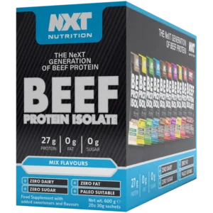 NXT Nutrition Beef Protein Isolate 20 Sachets