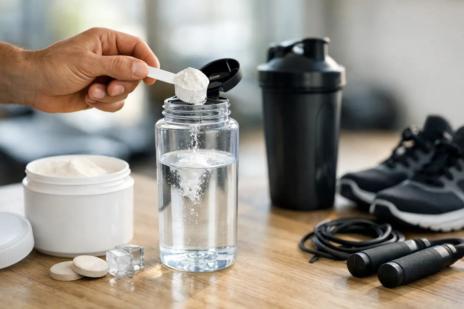 How to Mix Electrolyte Powder for Training